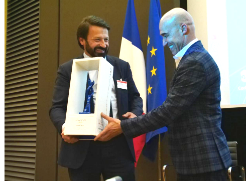 Fuel Cells Works, Christophe Gaussin, CEO of the GAUSSIN Group, Elected "Hydrogen Personality of the Year" at the Hydrogénies - Hydrogen Awards at the French National Assembly