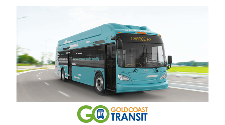 Fuel Cells Works, Gold Coast Transit District (Gctd) to Test Hydrogen Fuel Cell Bus