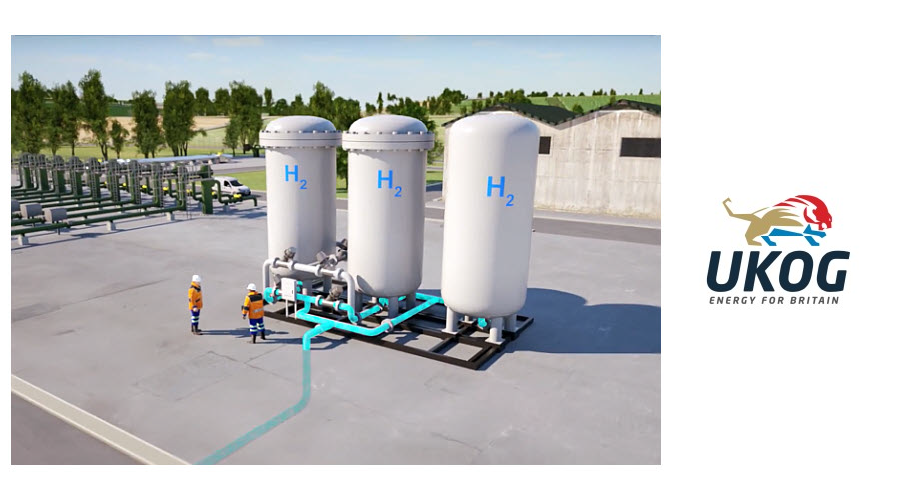 Fuel Cells Works, UK Oil & Gas PLC Announces a Future Hydrogen-Ready Energy Storage Project for Hydrogen Underground Salt Cavern Storage