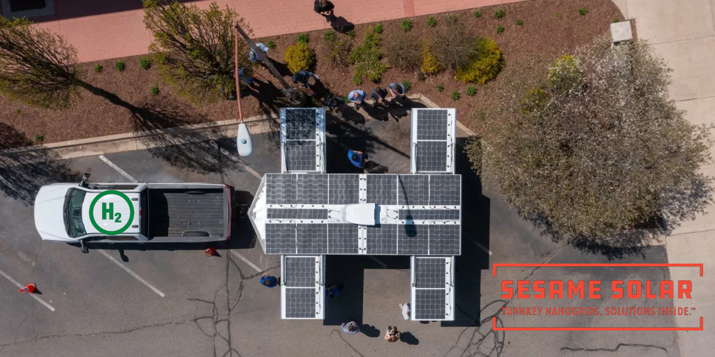 Fuel Cells Works, Sesame Solar Nanogrids Leverage Solar Power and Green Hydrogen to Provide Reliable Renewable Energy