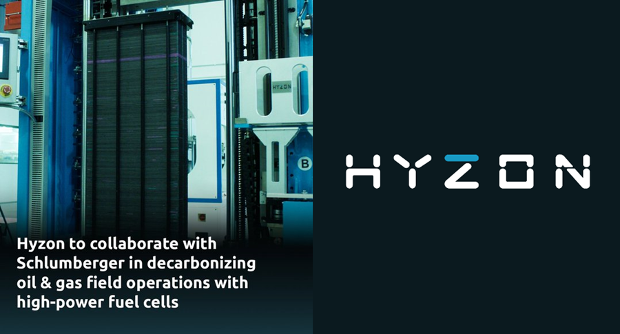 Fuel Cells Works, Hyzon Motors to Collaborate With Schlumberger in Decarbonizing Oil & Gas Field Operations With High-Power Fuel Cells