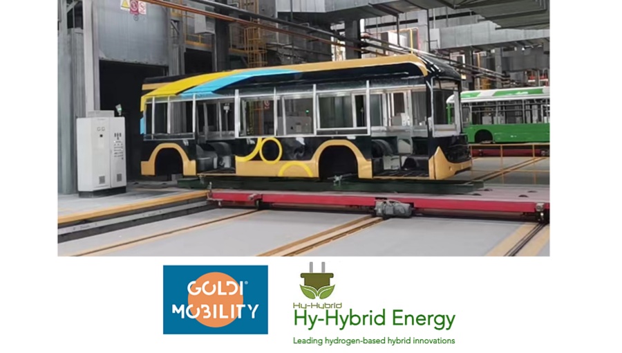 Fuel Cells Works, Title Should Be: GOLDI Mobility & Hy-Hybrid Energy Announce Articulated Fuel Cell Electric Bus GOLDiON H18 Project Update