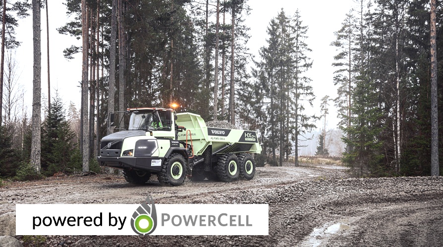 Fuel Cell System From PowerCell on Board the World’s First Prototype Hydrogen-Electric Hauler 1 Fuel Cells Works, Fuel Cell System From PowerCell on Board the World’s First Prototype Hydrogen-Electric Hauler