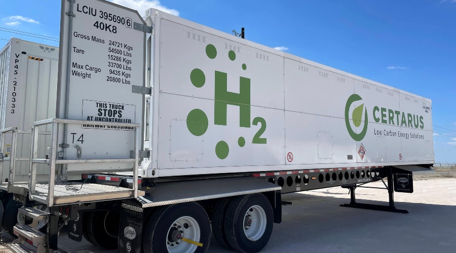 Certarus Supports World's Largest HydrogenPowered Advanced Class Gas
