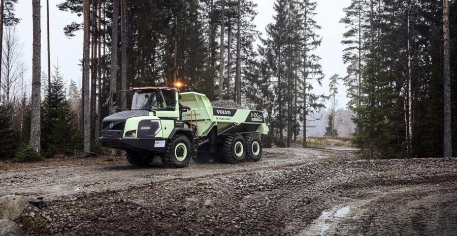 Fuel Cells Works, Volvo Ce Starts Testing of the World’s First Prototype Hydrogen Articulated Hauler