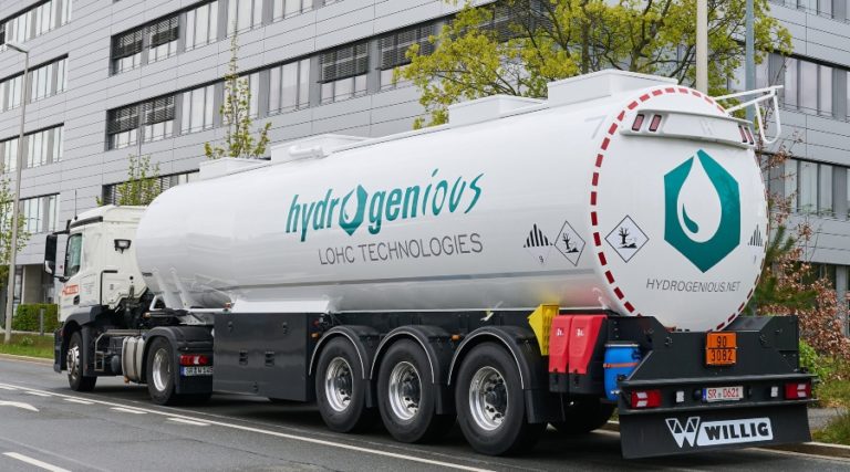 Worldwide Novelty: Hydrogenious Supplies Hydrogen Filling Station In ...