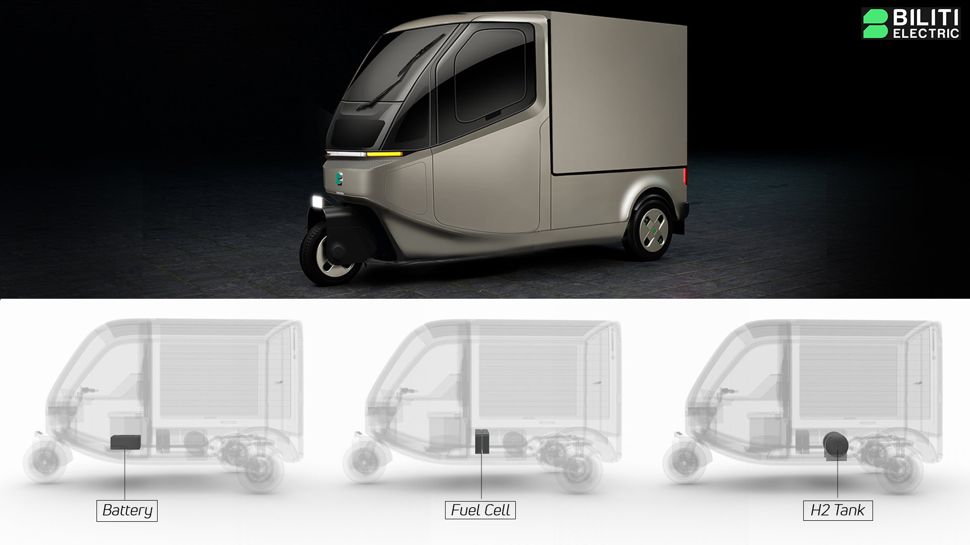 Fuel Cells Works, Biliti Electric Powers the World’s First Hydrogen Fuel Cell Three-wheeler