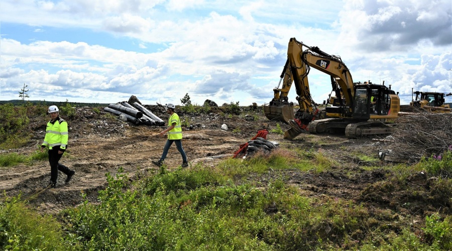 Fuel Cells Works, H2 Green Steel Starts Preparing Boden-Site for Construction