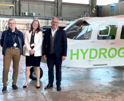 Fuel Cells Works, Cranfield Aerospace Solutions Sign a Letter of Intent to Supply, Bremen Based, EVIA AERO 10 Modified Hydrogen Fuel Cell Propelled Britten Norman Islanders