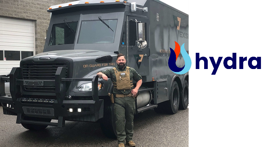 Fuel Cells Works, Hydra Energy Completes Hydrogen Conversion of First VEXSL Armoured Vehicle for Return-to-Base Routes in the Edmonton Area