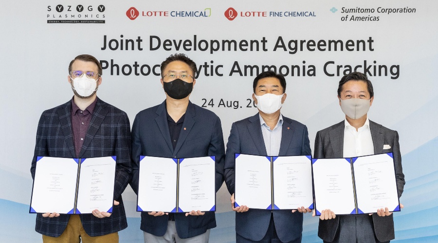 Syzygy Enters Joint Development Agreement With LOTTE Chemical, LOTTE Fine Chemical And Sumitomo Corporation Of Americas To Deliver Fully Electric Chemical Reactor Technology In The Race To Produce Clean Hydrogen - Vimarsana News