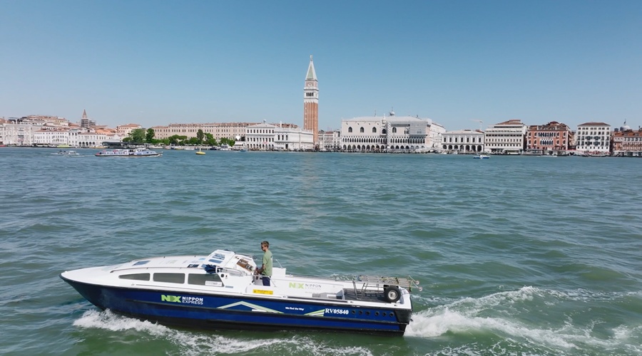 Fuel Cells Works, Nippon Express Italia Launches Eco-Friendly Delivery Service in Venice Using Hydrogen-Powered Boats