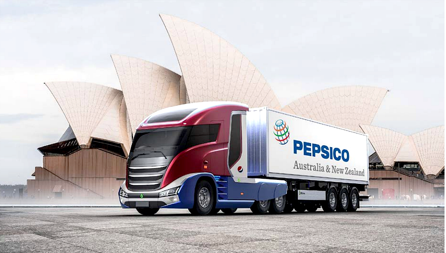 Fuel Cell Works, PepsiCo Australia Partners With Pure Hydrogen to Trial a Hydrogen-Powered Prime Mover