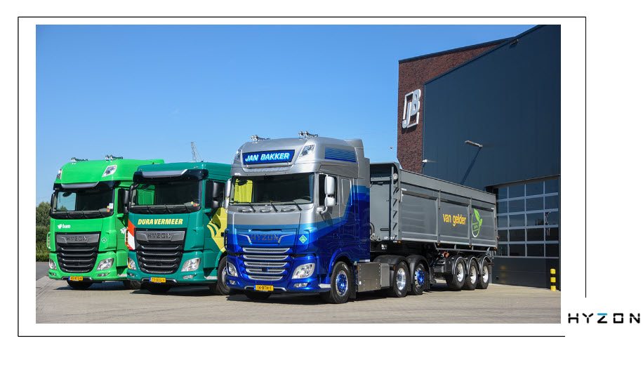 Fuel Cells Works, Friday Fallback Story: First Transport Companies in the Netherlands Receive First Hyzon Hydrogen Trucks