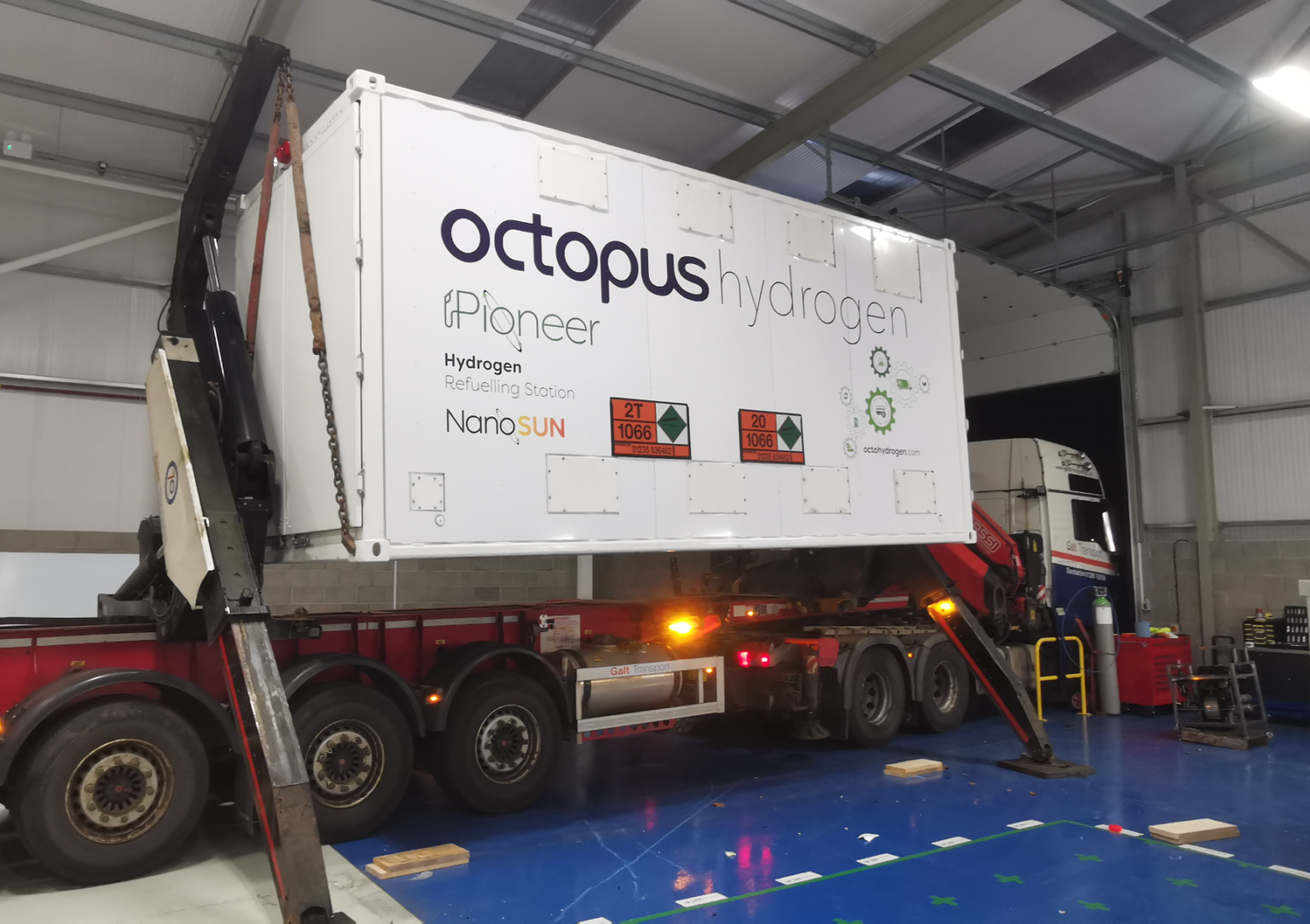 NanoSUN Kicks Off Deliveries Of Pioneer Mobile Refuelling Stations With