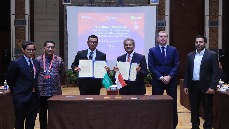 Fuel Cells Works, ACWA Power to Expand Indonesian Portfolio via an Extensive Renewable Energy and Green Hydrogen Partnership With PT Perusahaan Listrik Negara (PLN)