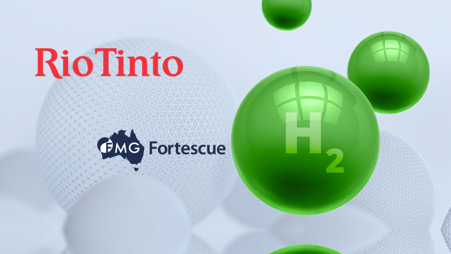 Rio Tinto And Fortescue Begin Green Hydrogen Talks