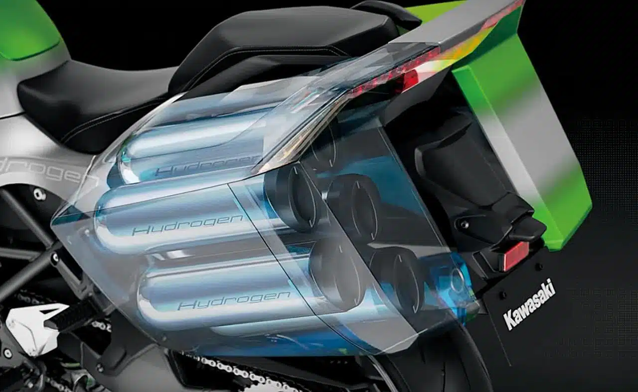 Kawasaki's Presents Its HydrogenPowered Motorcycle Prototype