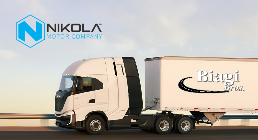 Fuel Cells Works, 15 Nikola Tre FCEVs Headed to Biagi Bros. Inc. in California in Q4 2023