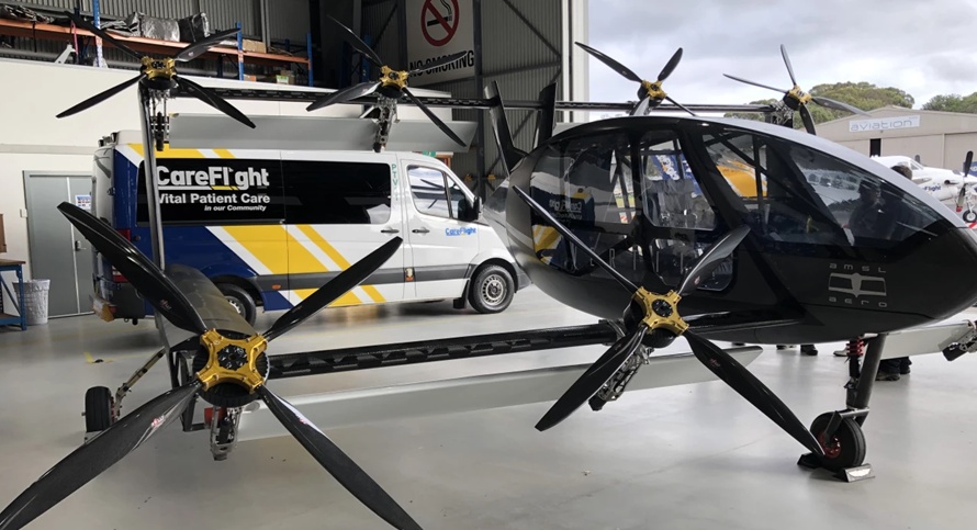 Fuel Cells Works, AMSL Aero, an Australian Portfolio Company of IP Group Plc, Successfully Conducts Its First Test Flight of a Hydrogen-Powered Air Taxi