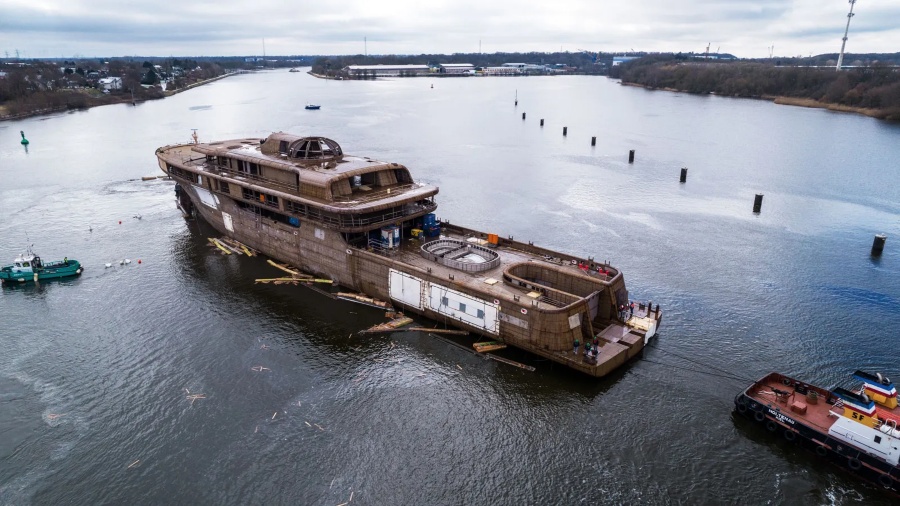 Fuel Cells Works, Japanese Billionaire Commissions World's First Emission-Free Hydrogen-Powered Megayacht, Longer Than Two Olympic-Sized Swimming Pools