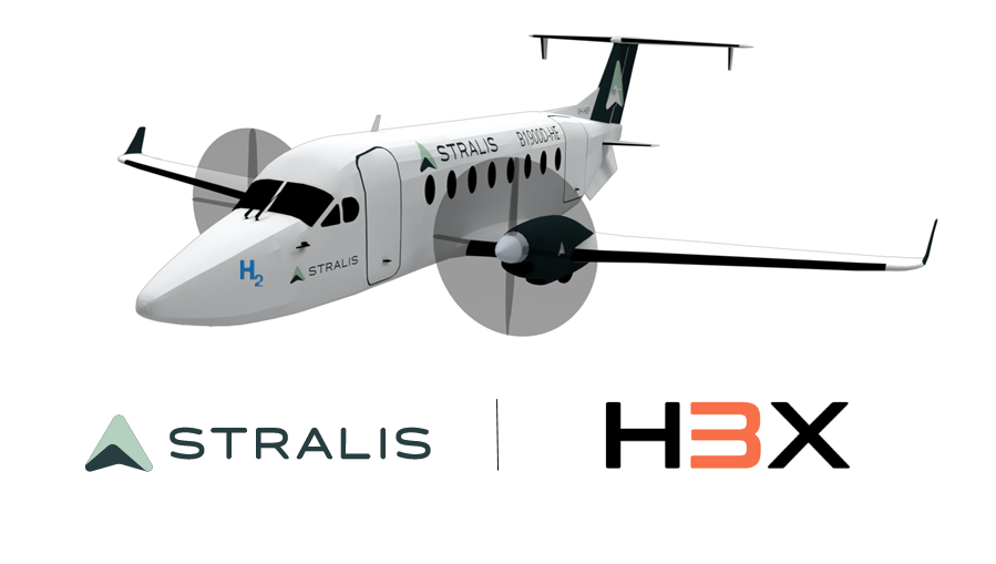 Fuel Cells Works, Stralis Selects H3X to Develop MW-Class Electric Propulsion System for Hydrogen-Electric Regional Aircraft