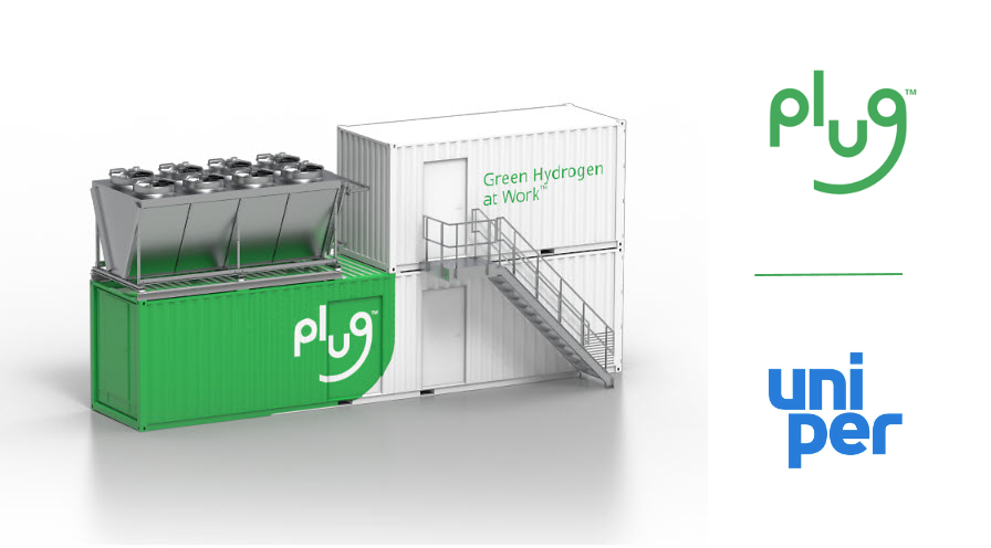 Uniper Selected Plug To Design The 100 MW Electrolyzer Package For Netherlands Plant To Accelerate European Green Energy Adoption - Vimarsana News