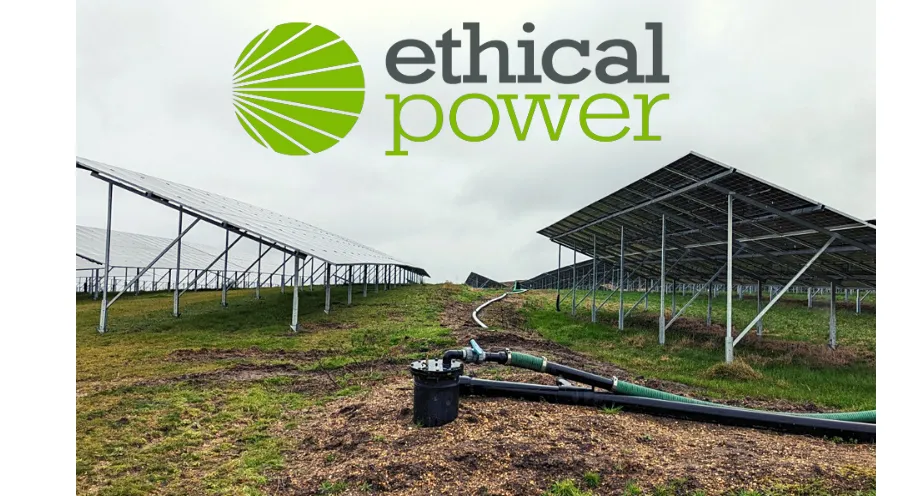 Ethical Power Commissions 5 MW Solar Farm for Dorset Green H2 Project