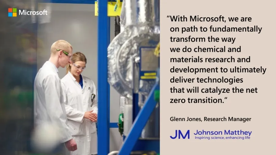 Microsoft and Johnson Matthey Join Forces to Speed Up Hydrogen Fuel ...