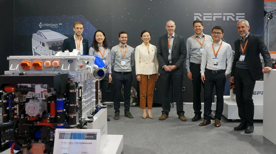 REFIRE 220kw Heavy Duty Fuel Cell System Debuts at Hannover Messe 2023