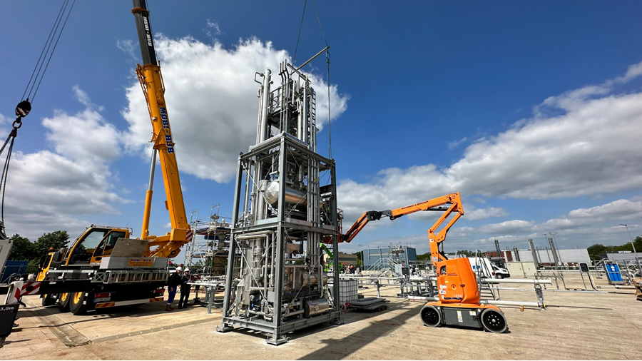 Advancement In Hydrogen Storage Hydrogen Cavern Drying Plant Deployed
