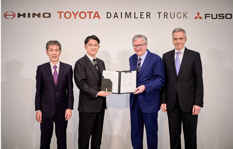 hino and toyota partner for hydrogen and case tech advancement eyeing fusion of mitsubishi fuso and hino motors e1685449730260