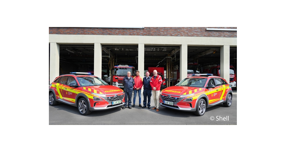 HydrogenPowered Hyundai Command Vehicles Now In Use By Fire Brigade At