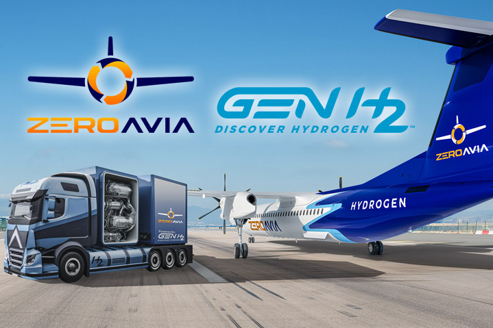 GenH2 and ZeroAvia Sign Partnership