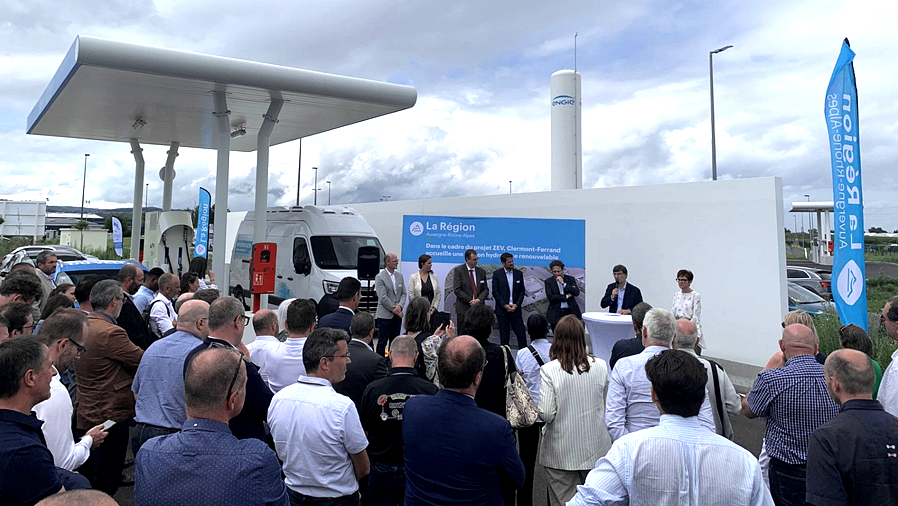 Fourth Hydrogen Filling Station Inaugurated In ClermontFerrand, France, Boosting CarbonFree