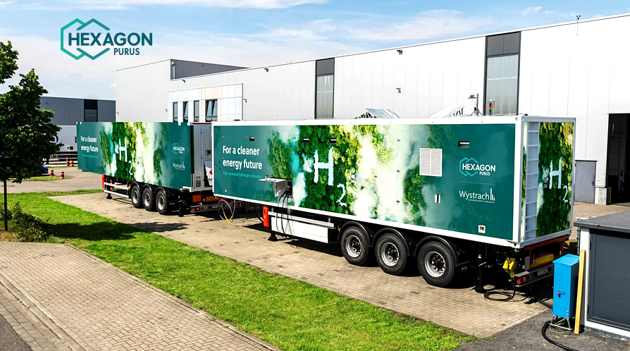 hình lục giác purus nhận được đơn đặt hàng từ một OEM lớn của châu Âu để cung cấp trạm tiếp nhiên liệu hydro di động 700 bar