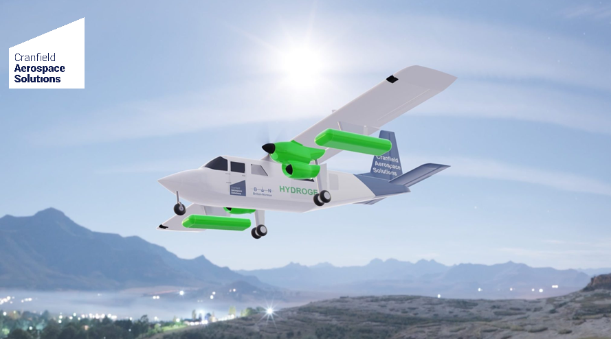 Cranfield Aerospace Converts Britten-Norman Aircraft To Hydrogen Propulsion For Sustainable Aviation - Vimarsana News