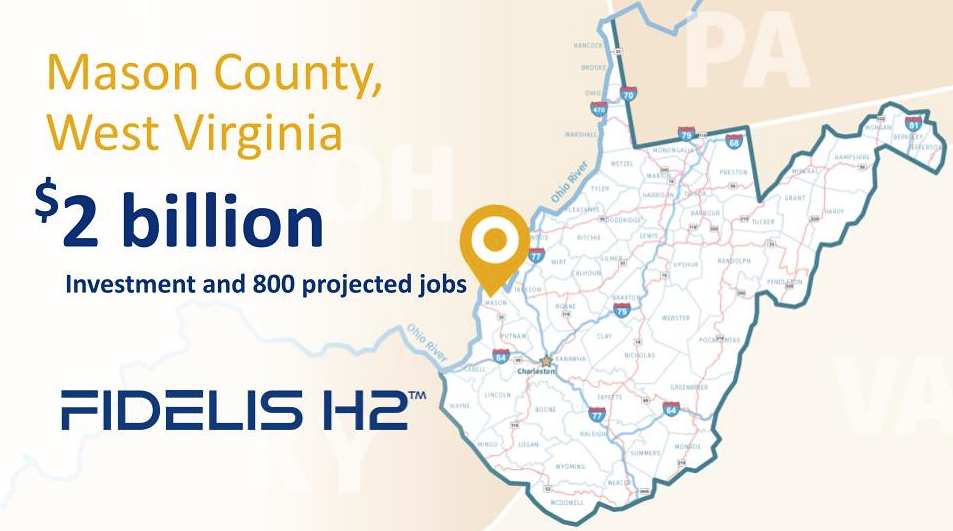 Fidelis New Energy Selects Mason County West Virginia For Lifecycle
