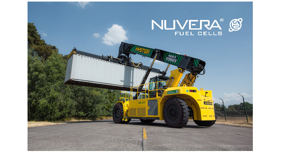 Nuvera-Powered Hydrogen Fuel Cell Reachstacker Shipped To Port Of Valencia - Vimarsana News
