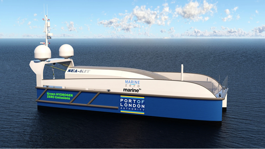 ZEVI Funding For Hydrogen USV & Refilling Station On The Thames - Vimarsana News