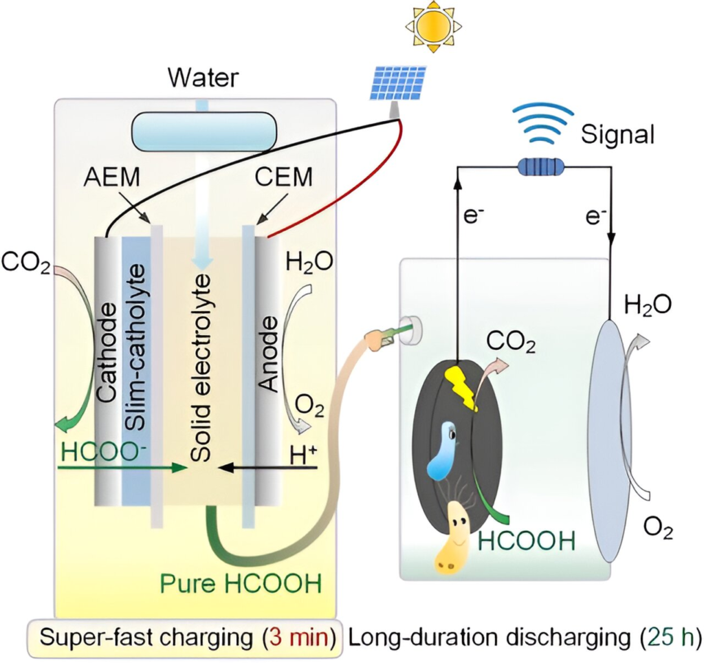 Research Team Develops Fastcharging Hybrid Microbial Fuel Cell And Co2