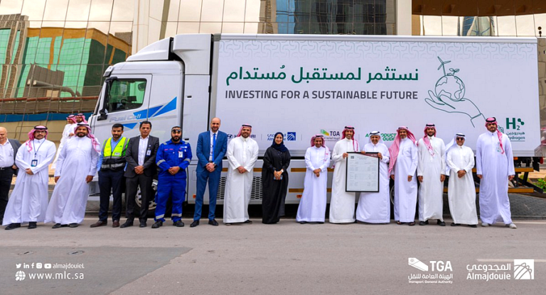 Transport Authority Launches Saudi Arabia’s First Hydrogen Truck With ...