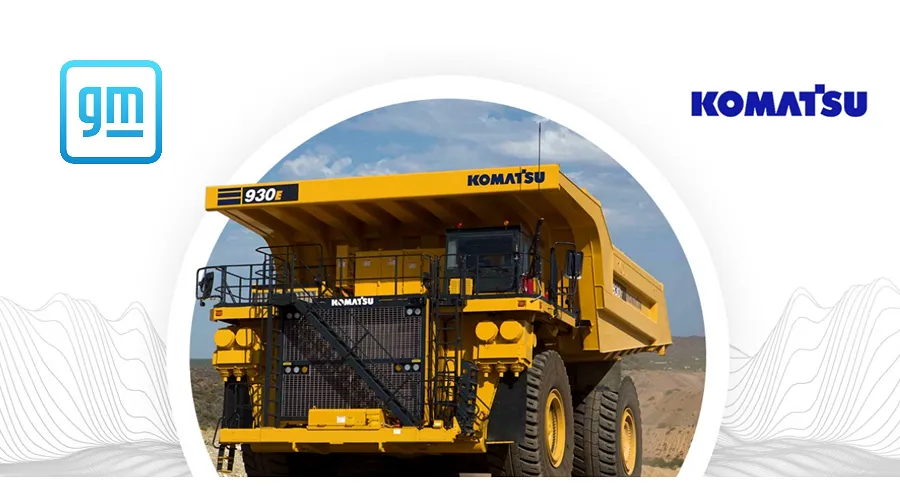 Gm And Komatsu Collaborate On Hydrogen Fuel Cell Powered Mining Truck