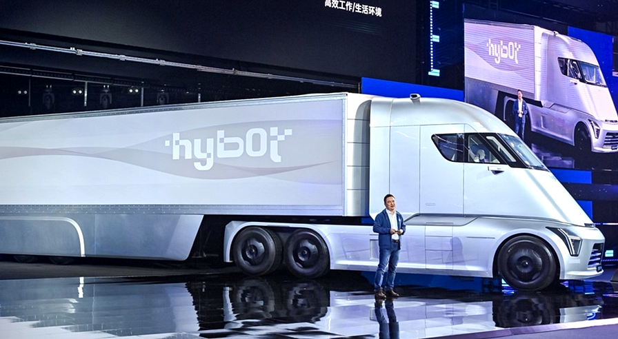 Hybot Hybot Unveils Hydrogen-Powered Heavy Duty Truck - FuelCellsWorks