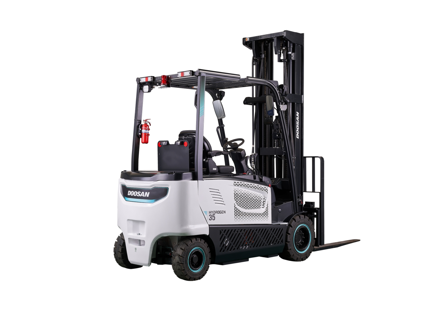 Doosan Bobcat Launches Korea's First Hydrogen Fuel Cell Forklift FuelCellsWorks