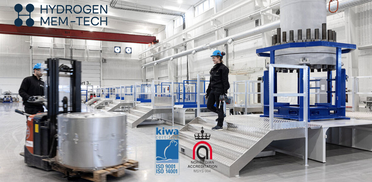 Hydrogen Mem-Tech Certified For Environmental Management System ISO 14001 - Vimarsana News