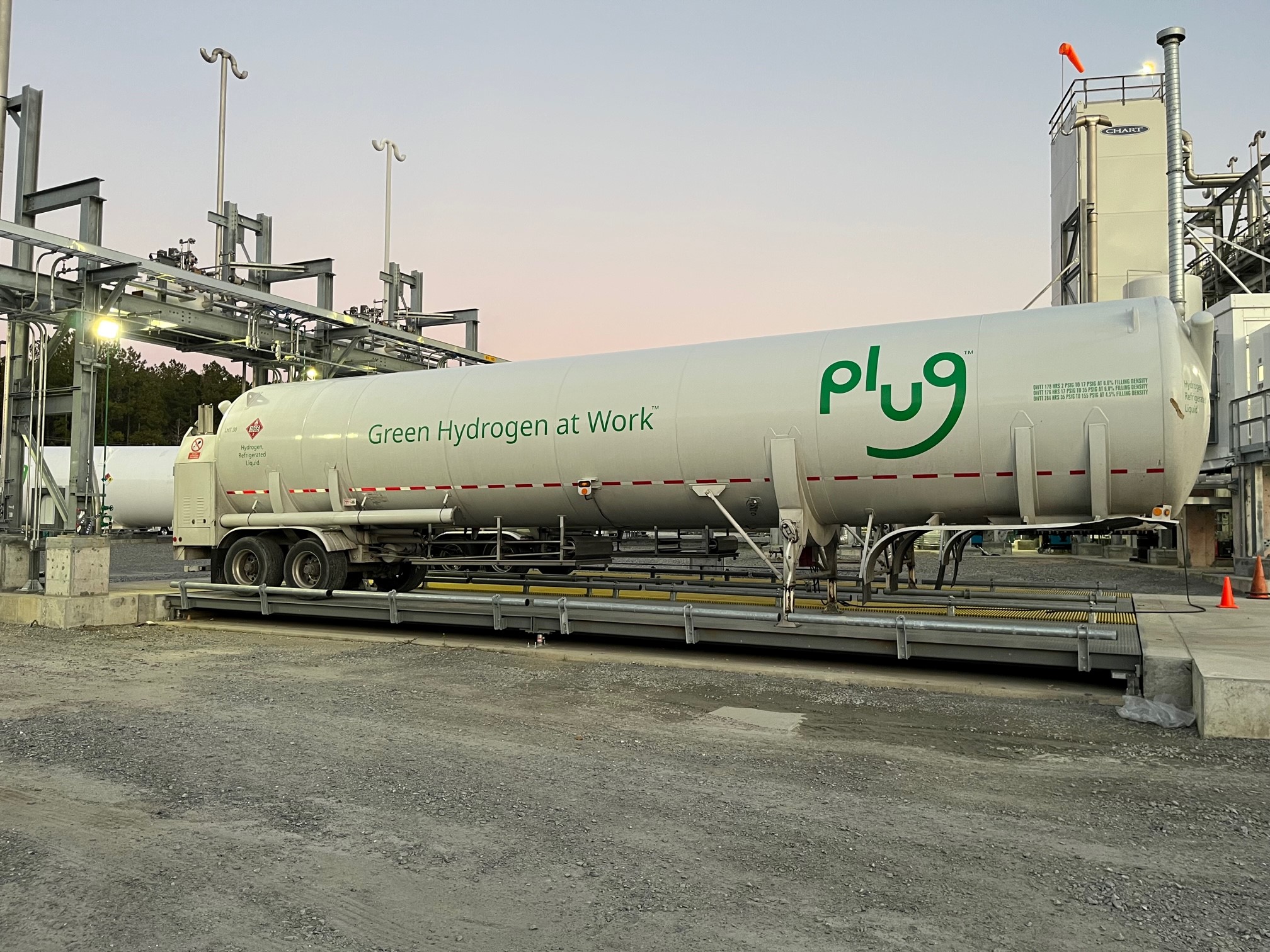 Plug Power Completes First Customer Fill Of Liquid Green Hydrogen At ...