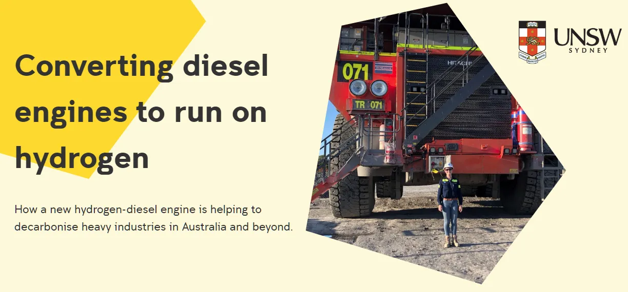 Converting Diesel Engines to Run on Hydrogen