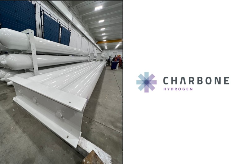 Charbone Hydrogen Announces First Shipment Of Green Hydrogen Storage Equipment Ready For